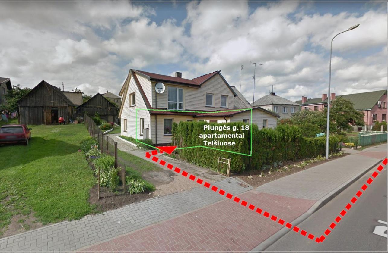 Telšiai Plunges Gatves 18 Apartamentai מראה חיצוני תמונה